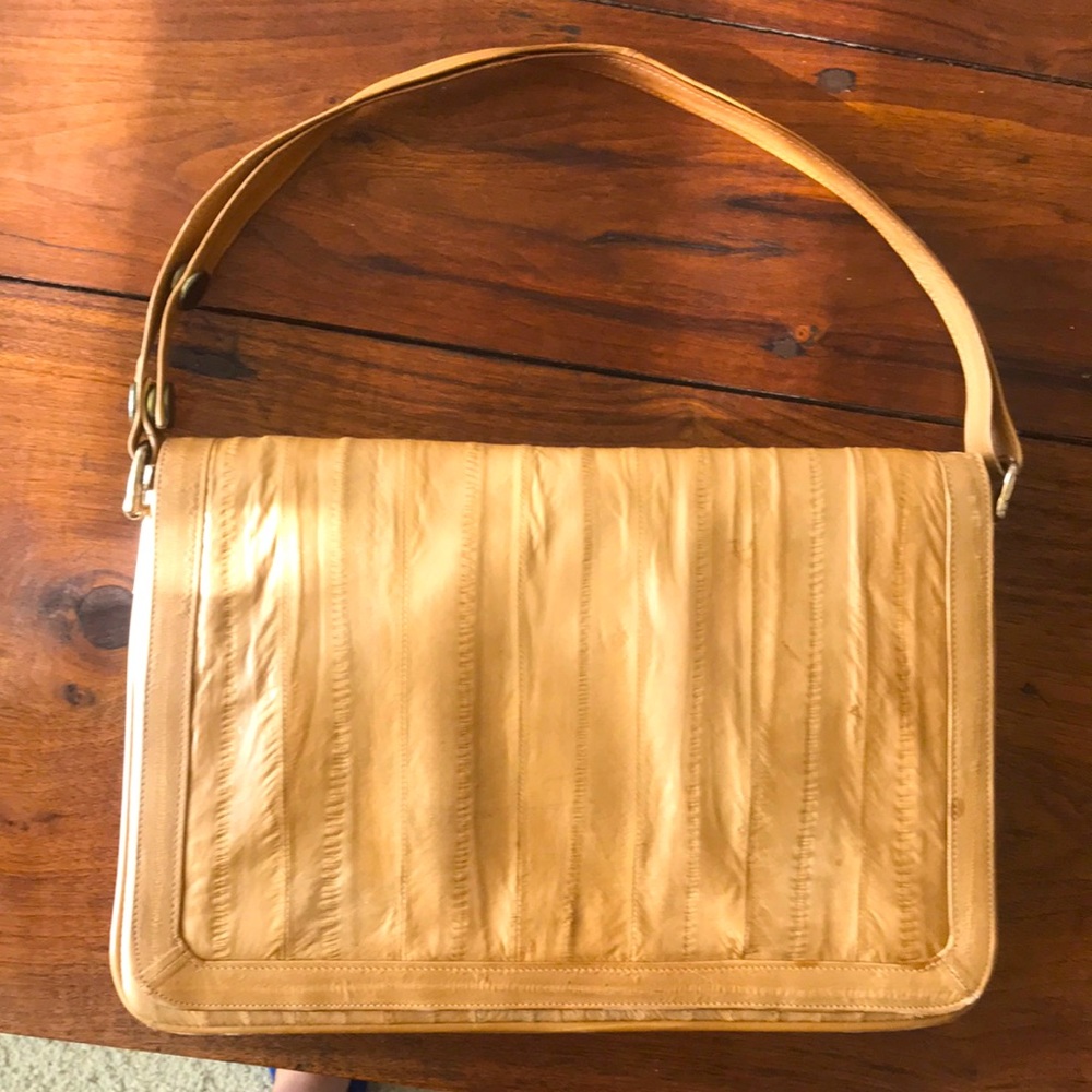 90’s Eel skin handbag - vintage